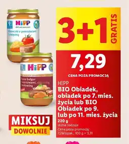 Lidl Kluseczki z pomidorami i cielęciną Hipp bio oferta