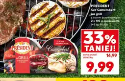 Kaufland Ser Camembert President na grill oferta