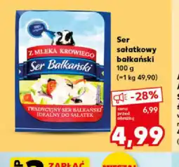 Kaufland Ser sałatkowy bałkański oferta