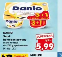 Kaufland Danio Serek homogenizowany oferta