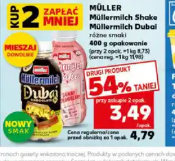 Kaufland Müllermilch Shake Müllermilch Dubai oferta