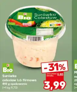 Kaufland Surówka Colesław lub firmowa Bio oferta