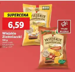 Lidl Chipsy masło z solą Lorenz wiejskie ziemniaczki oferta