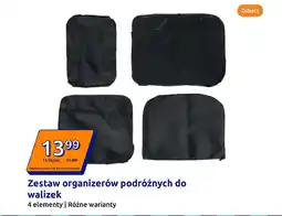 Action Zestaw organizerów podróżnych do walizek oferta