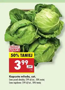 Biedronka Kapusta młoda oferta