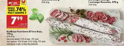 Biedronka Kiełbasa fuet extra El toro rojo oferta
