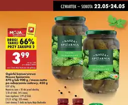 Biedronka Ogórki konserwowe Nasza spiżarnia oferta