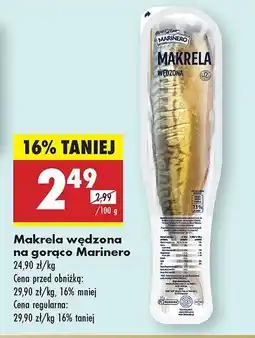 Biedronka Makrela wędzona Marinero oferta