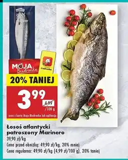 Biedronka Łosoś patroszony Marinero oferta
