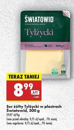Biedronka Ser tylżycki Światowid oferta