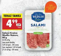 Biedronka Salami Kraina wędlin nature oferta