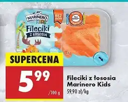 Biedronka Fileciki z łososia Marinero kids oferta