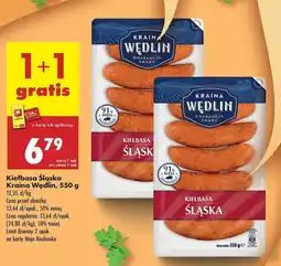 Biedronka Kiełbasa śląska Kraina wędlin oferta