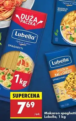 Biedronka Makaron spaghetti Lubella makaron oferta
