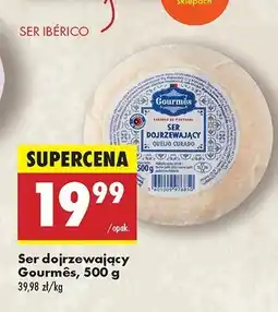 Biedronka Ser dojrzewający Gourmes oferta