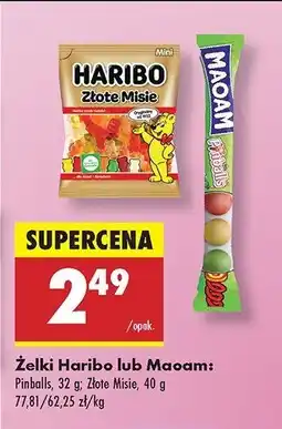 Biedronka Żelki Haribo złote misie oferta