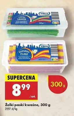 Biedronka Żelki arbuzowe Vidal oferta