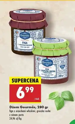 Biedronka Dżem z gruszek rocha Gourmes oferta