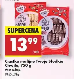 Biedronka Ciastka mafijne śmietankowo-cytrynowe Twoje słodkie chwile oferta