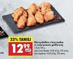 Biedronka Skrzydełka z kurczaka grill oferta