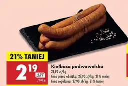 Biedronka Kiełbasa podwawelska oferta