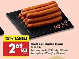 Biedronka Kiełbaski śląskie Haga oferta