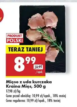 Biedronka Mięso z uda kurczaka Kraina mięs oferta
