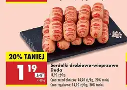 Biedronka Serdelki drobiowo-wieprzowe Silesia duda oferta