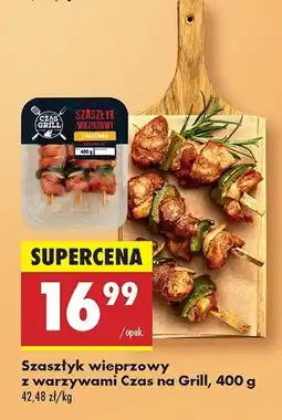 Biedronka Szaszłyk wieprzowy z warzywami Czas na grill oferta