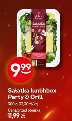 Żabka Sałatka lunchbox Party & Grill 300g dobra karma oferta