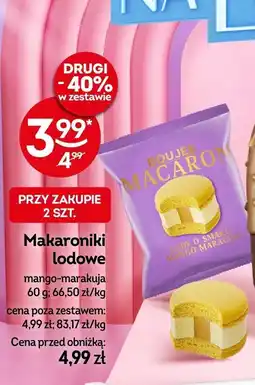 Żabka Makaroniki lodowe mango-marakuja 60g Żabka oferta
