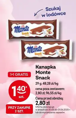 Żabka Kanapka Monte Snack 29g oferta