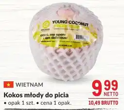 Makro Kokos młody do picia 1 szt. Makro oferta
