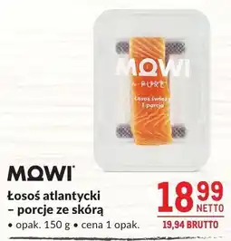 Makro Łosoś atlantycki porcje ze skórą 150g MOWI oferta