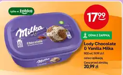 Żabka Lody Chocolate & Vanilla Milka 900ml oferta