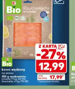 Kaufland Losoś wędzony na zimno Bio oferta
