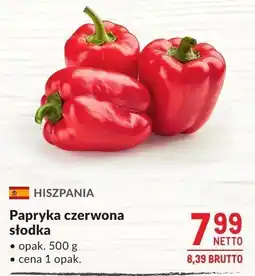 Makro Papryka czerwona słodka 500g Makro oferta