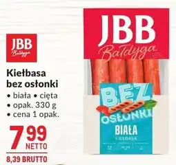 Makro Kiełbasa bez osłonki biała JBB oferta