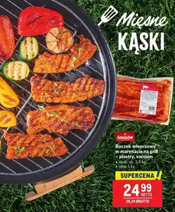 Makro Boczek wieprzowy w marynacie na grill plastry vacuum Sokołów oferta