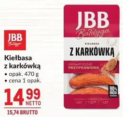 Makro Kiełbasa z karkówką JBB oferta