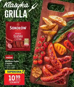 Makro Kiełbasa śląska z szynki Sokołów oferta