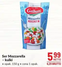 Makro Ser Mozzarella kulki Galbani oferta