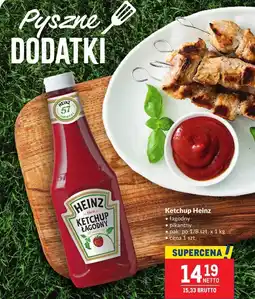 Makro Ketchup Heinz łagodny 1kg oferta