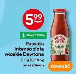 Żabka Passata Intenso zioła włoskie Dawtona oferta