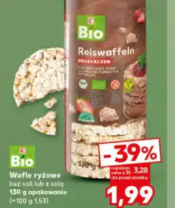 Kaufland Wafle ryżowe Bio oferta