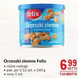 Makro Orzeszki ziemne Felix 140g oferta