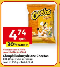 Auchan Chrupki serowe Cheetos oferta