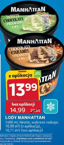 Stokrotka Lody Manhattan 1400ml Nestlé oferta