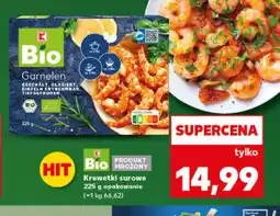 Kaufland Krewetki surowe BIO oferta