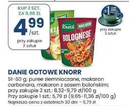 Stokrotka Danie gotowe Knorr 51-60 g oferta